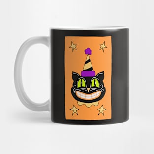 Black Cat Celebrate The Halloween Mug